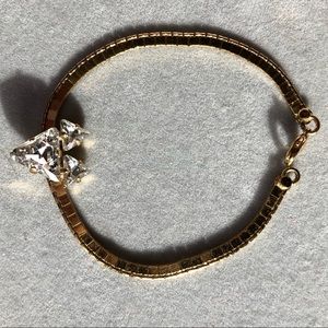 Sabrina Dehoff Anthropologie Crystal Cat Bracelet